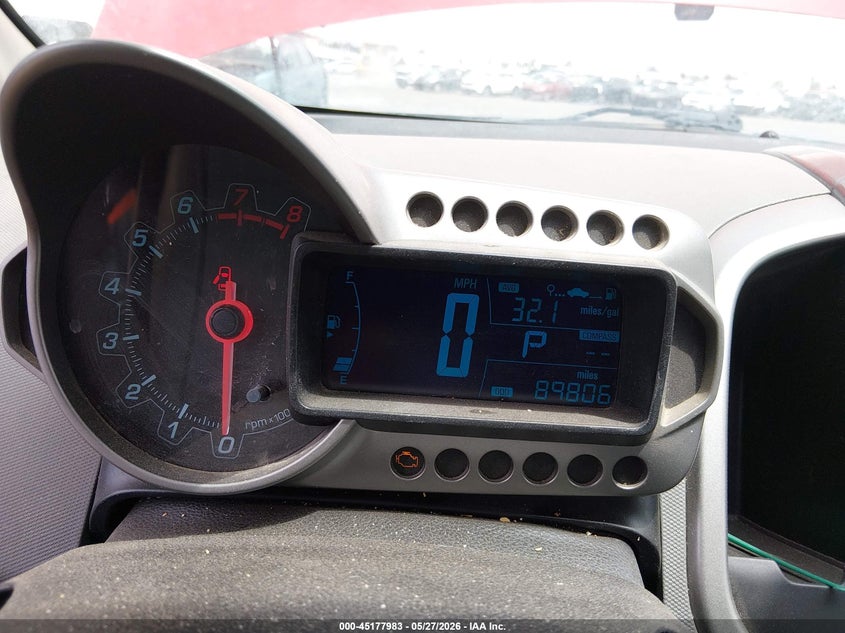 2016 Chevrolet Sonic Ltz Auto VIN: 1G1JE6SB5G4141228 Lot: 45177983