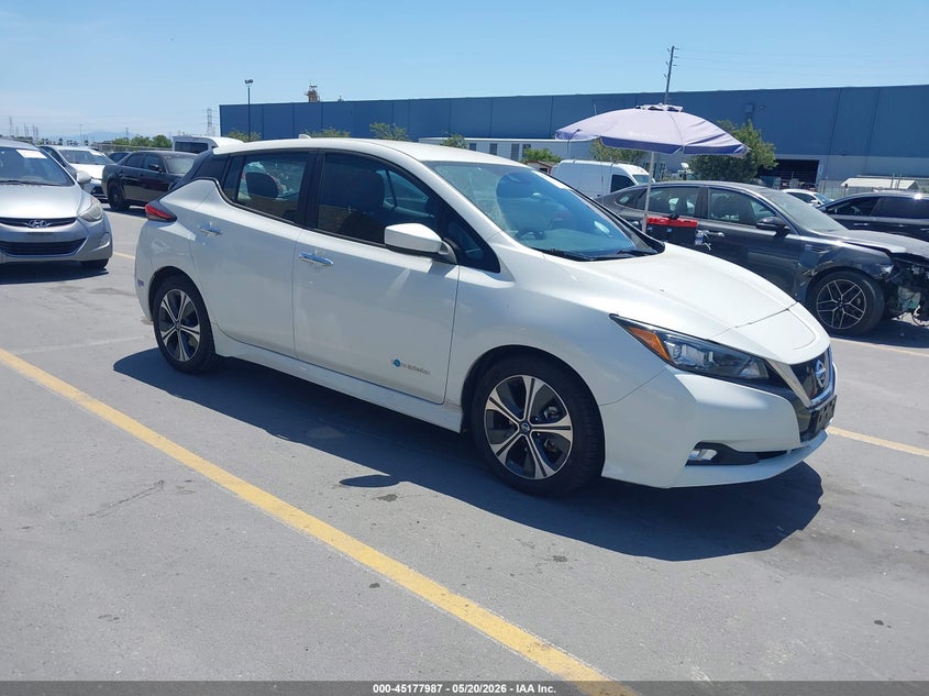 Vin: 1n4az1cp2jc306521, lot: 45675673, nissan leaf sv 2018 img_1