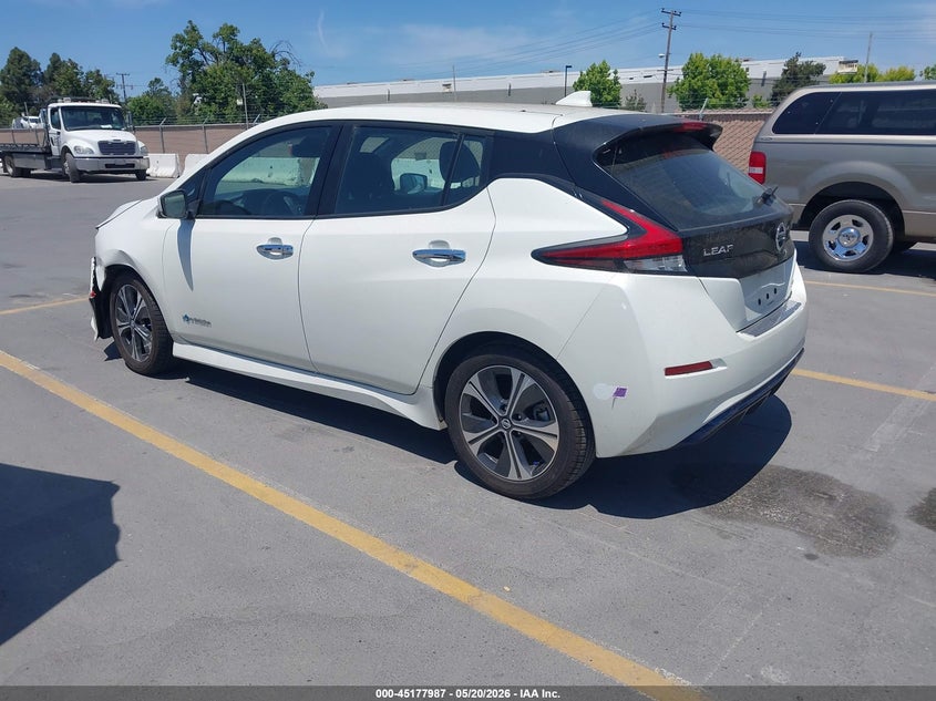 Vin: 1n4az1cp2jc306521, lot: 45675673, nissan leaf sv 20183