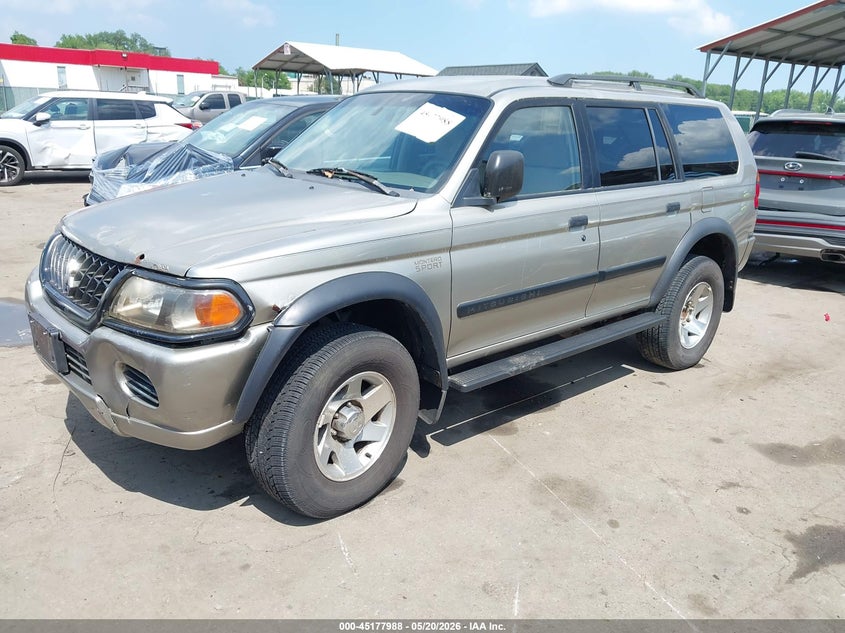 2003 MITSUBISHI MONTERO SPORT auction photo 2