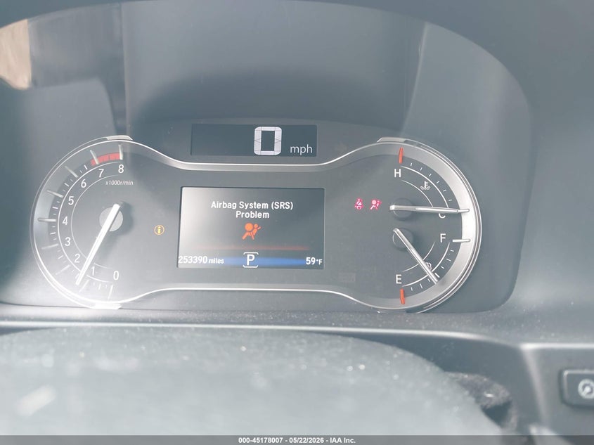 2016 HONDA PILOT auction photo 7