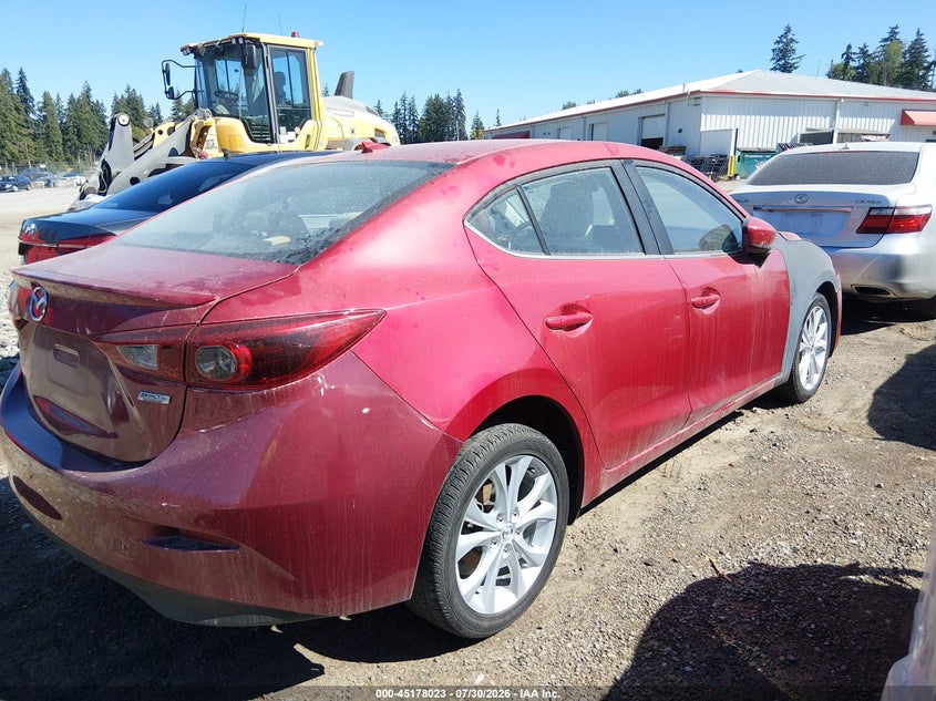 2014 MAZDA 3 SEDAN 2.5L I-4 DI, DOHC, VVT, 184HP