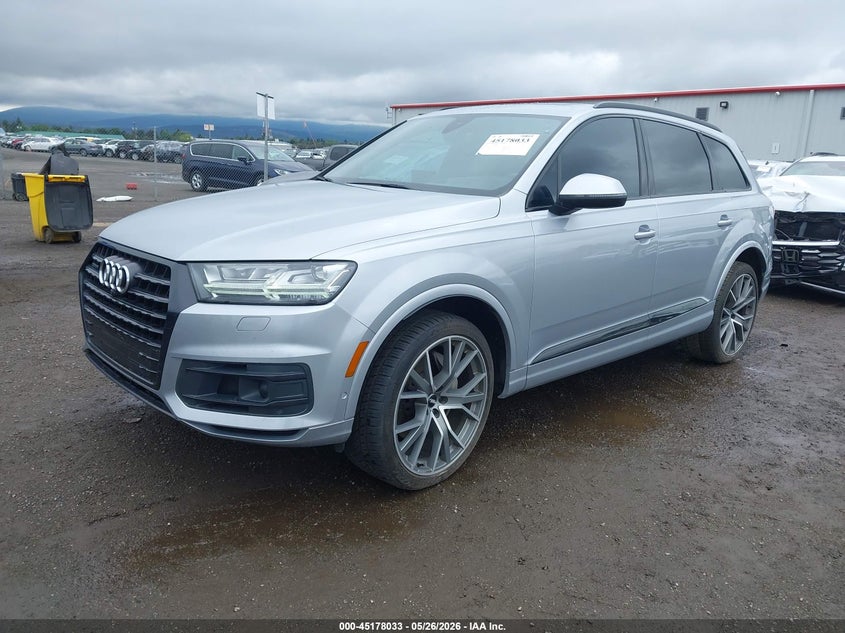 Vin: wa1vaaf72kd008605, lot: 45675719, audi q7 55 premium 20192