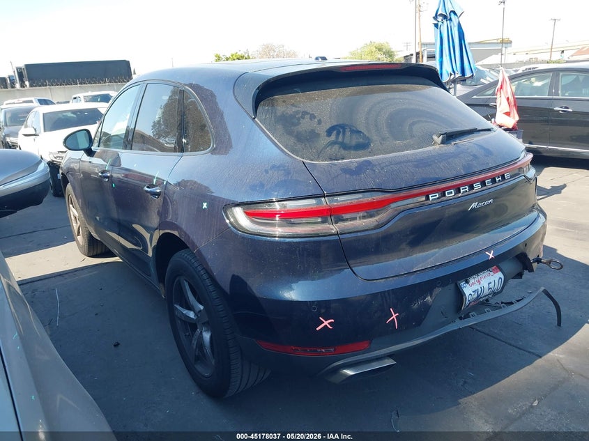 Vin: wp1aa2a51llb13450, lot: 45675723, porsche macan 20203