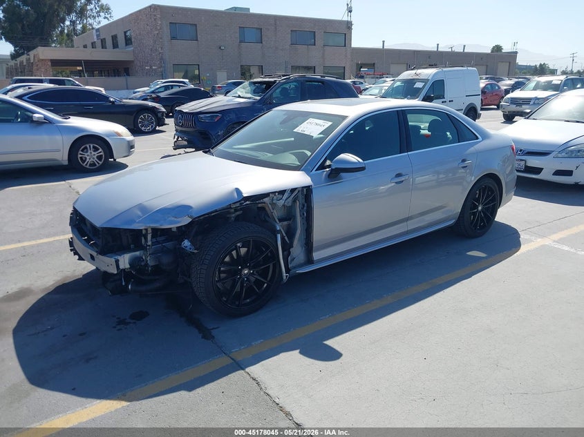 Vin: waulmaf46ja020117, lot: 45675731, audi a4 2.0t tech ultra premium/2.0t ultra premium 20182