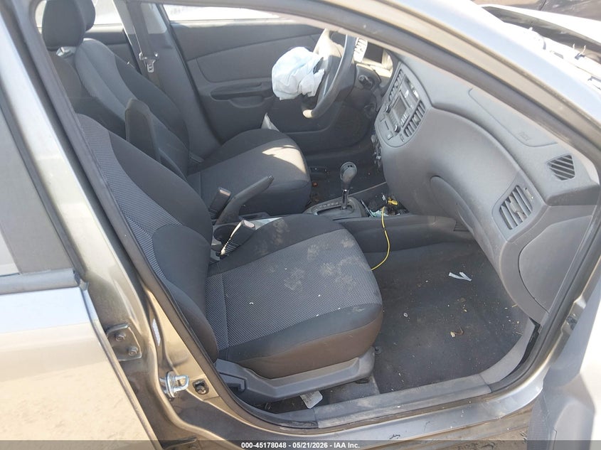 2010 KIA RIO SEDAN 1.6L I-4 DOHC, VVT, 110HP