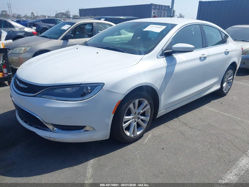 Vin: 1c3cccab4gn161183, lot: 45675767, chrysler 200 limited 20162