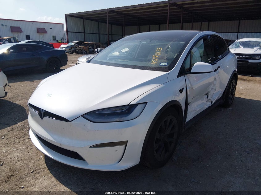 2022 TESLA MODEL X auction photo 2