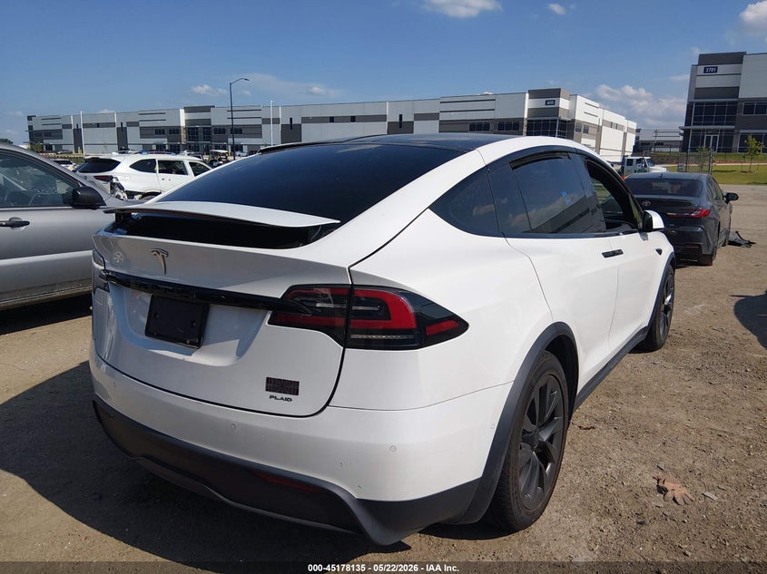 2022 TESLA MODEL X auction photo 4