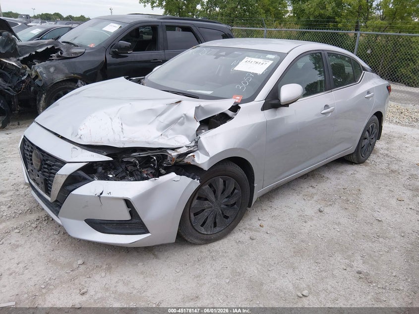 3N1AB8BVXMY305753 2021 Nissan Sentra S Xtronic Cvt photo 1