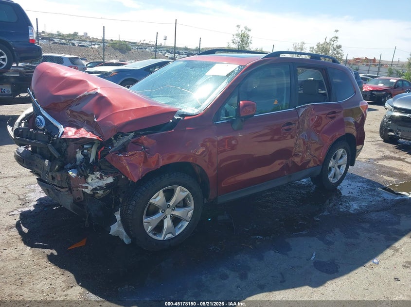 Vin: jf2sjajcxeh453993, lot: 45675836, subaru forester 2.5i limited 20142