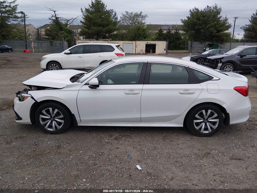 VIN 2HGFE2F27NH596101 2022 HONDA CIVIC LX