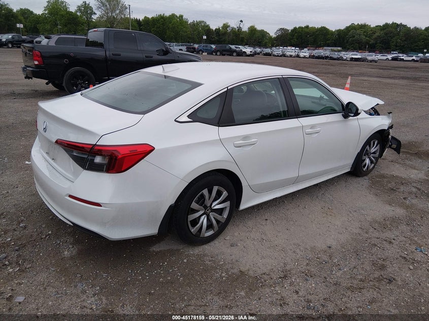 2022 HONDA CIVIC 2.0L I-4 DI, DOHC, V(VIN: 2HGFE2F27NH596101