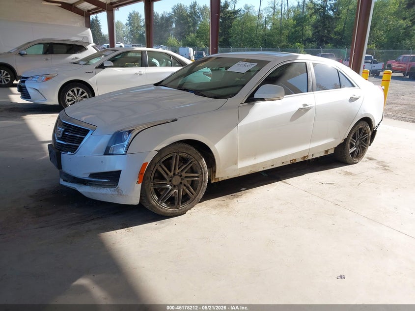 Vin: 1g6ah5rx2g0121457, lot: 45675898, cadillac ats turbo luxury collection 20162