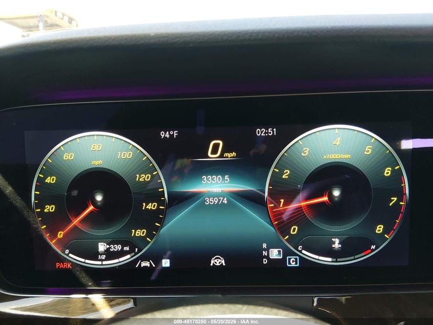 2021 MERCEDES-BENZ E 350 2.0L I-4 DI, DOHC, V(VIN: W1KZF8DBXMA897544