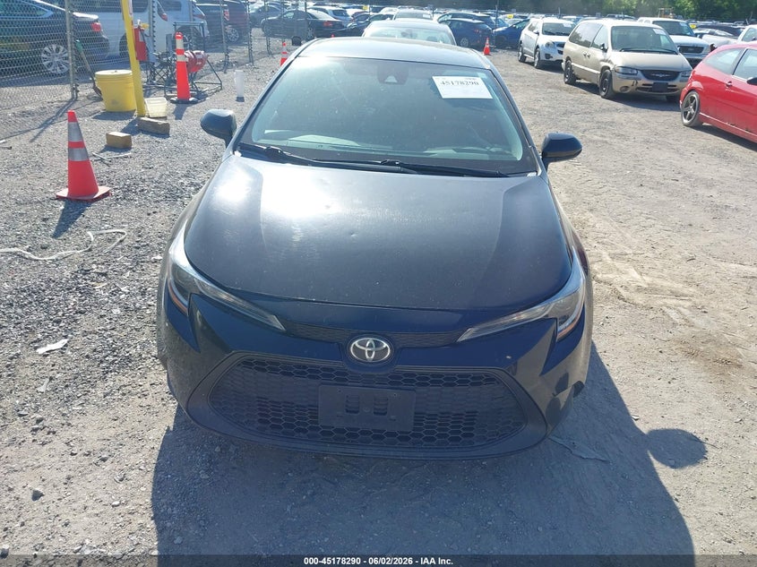 VIN 5YFEPMAE7MP192161 2021 TOYOTA COROLLA LE