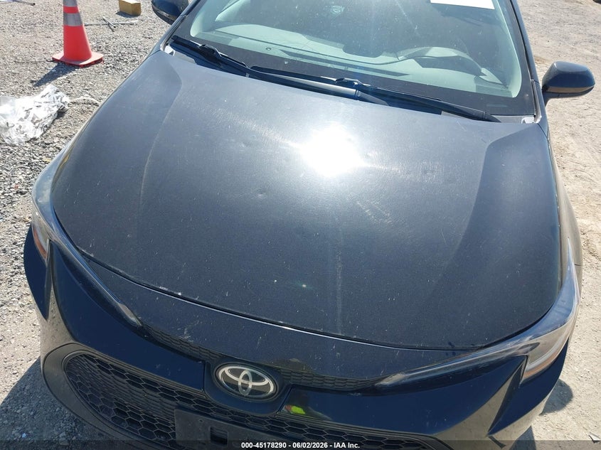 VIN 5YFEPMAE7MP192161 2021 TOYOTA COROLLA LE