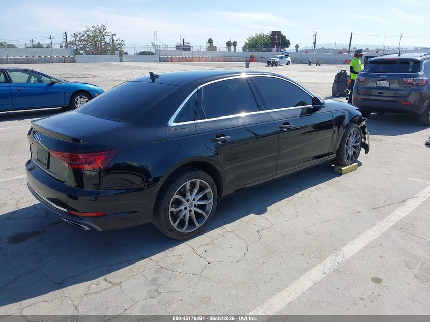 Vin: waugmaf42kn002449, lot: 45675977, audi a4 40 premium/40 titanium premium 20194
