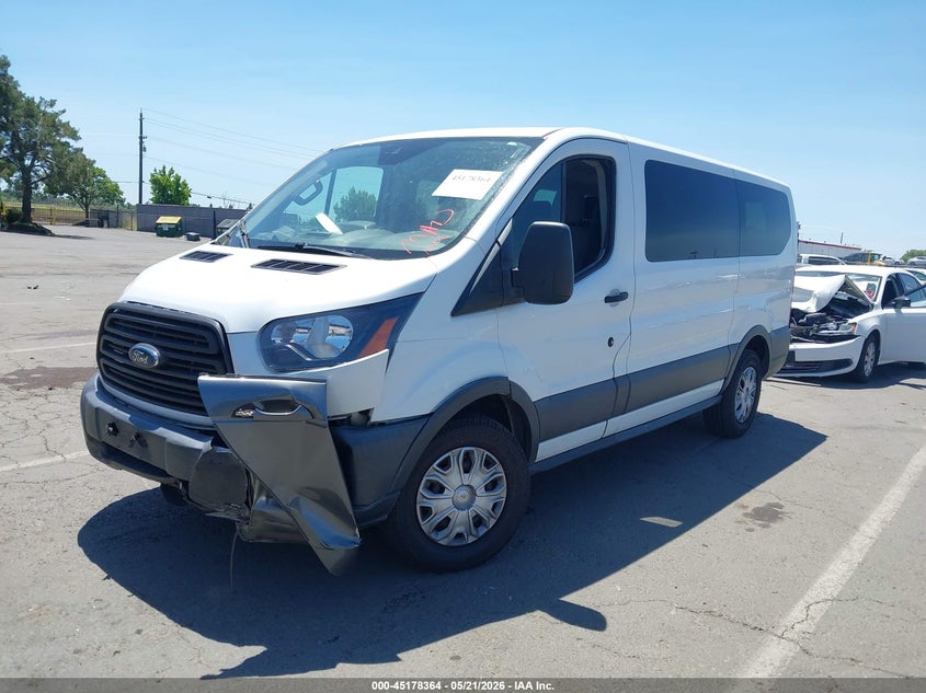 Vin: 1fmzk1ym1fka67276, lot: 45676050, ford transit-150 xlt 20152