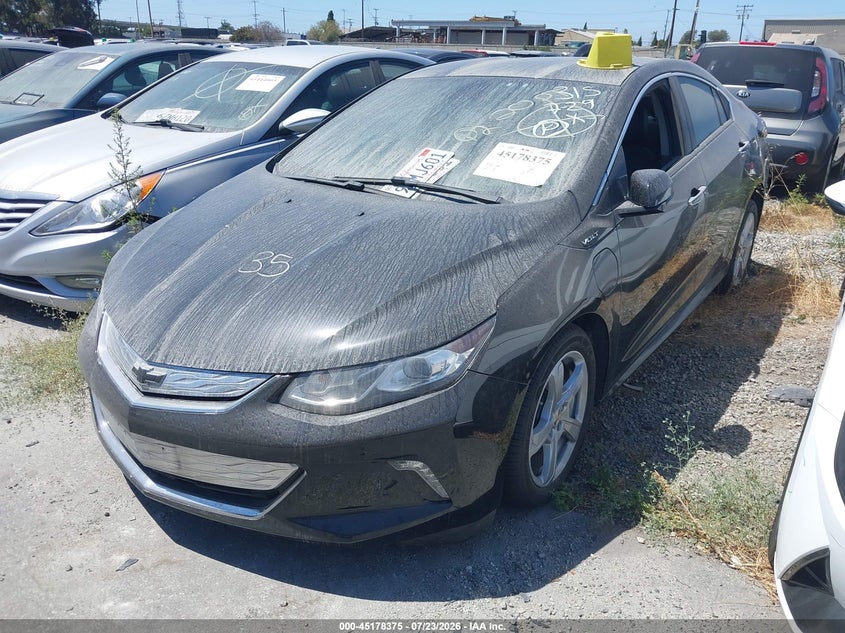 Vin: 1g1rc6s58ju150144, lot: 45676061, chevrolet volt lt 20182