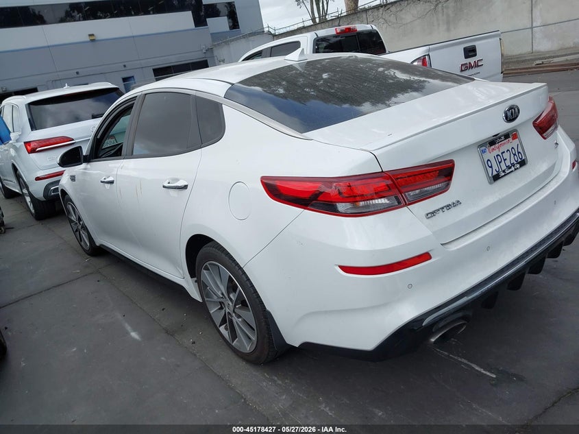 Vin: 5xxgt4l34kg280686, lot: 45676113, kia optima s 20193