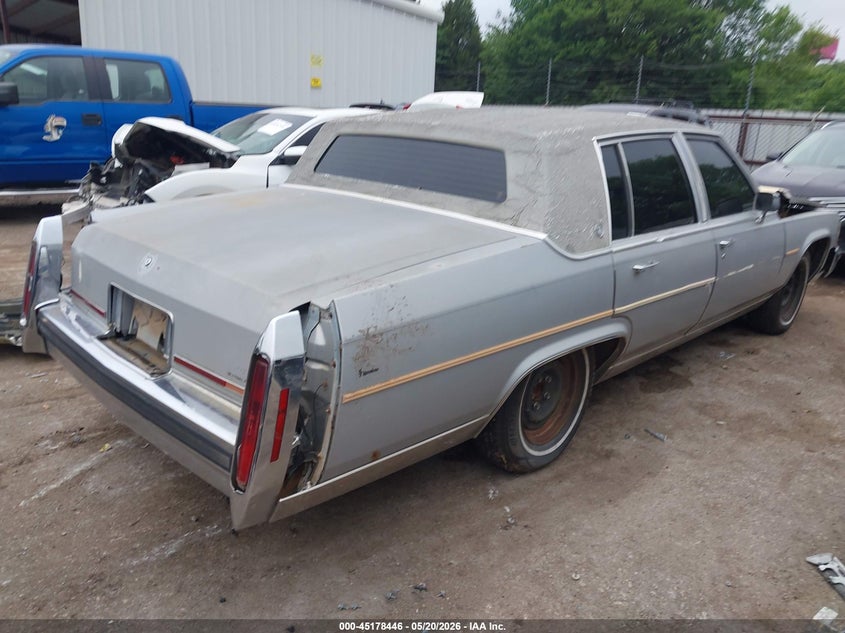 1988 CADILLAC BROUGHAM auction photo 4