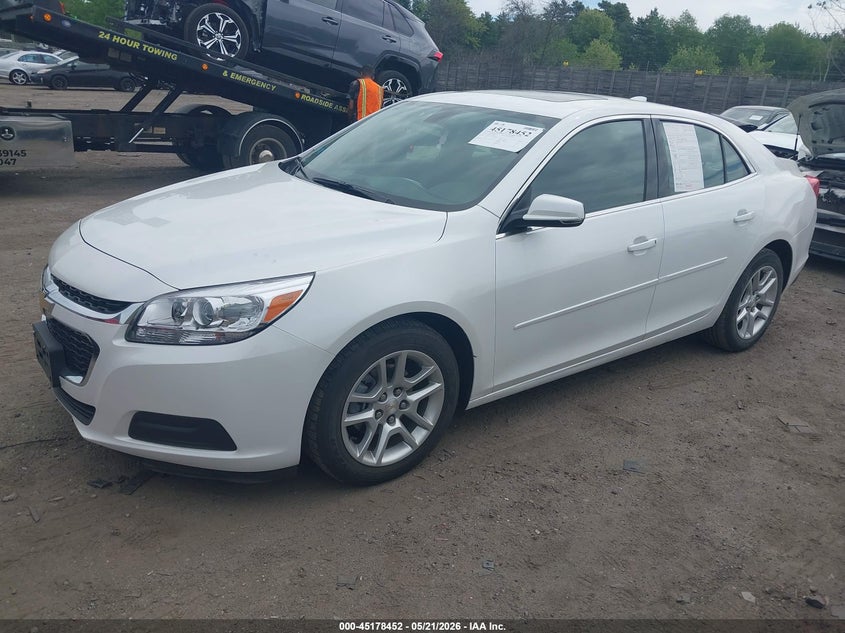 2016 Chevrolet Malibu Limited Lt 1G11C5SA8GF107280 photo 1