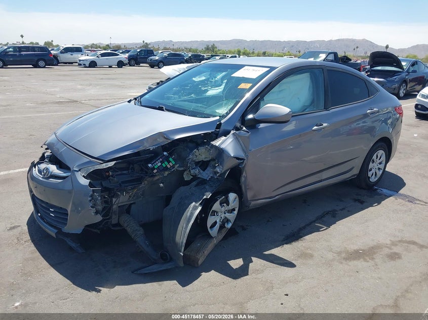 2016 HYUNDAI ACCENT SEDAN 1.6L I-4 DI, DOHC, VVT, 137HP