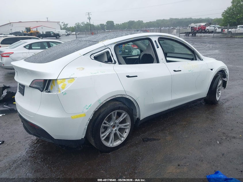Vin: 7saygdee3pf703116, lot: 45676234, tesla model y awd/long range dual motor all-wheel drive 20234