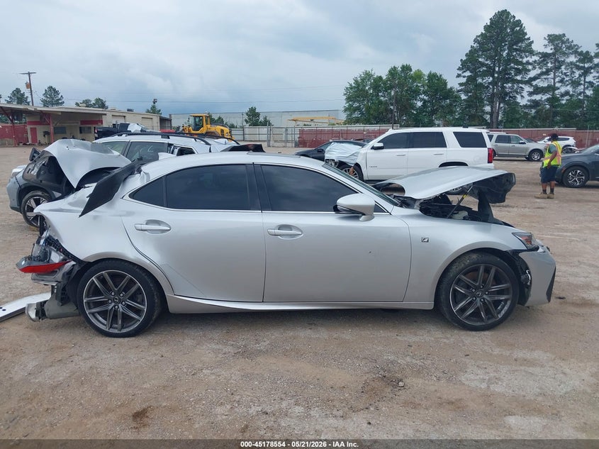 2018 LEXUS IS SEDAN 2.0L I-4 DI, DOHC, VVT, TURBO, 241HP