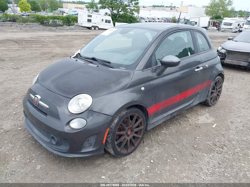 Vin: 3c3cfffh0ft750493, lot: 45676252, fiat 500 abarth 20152