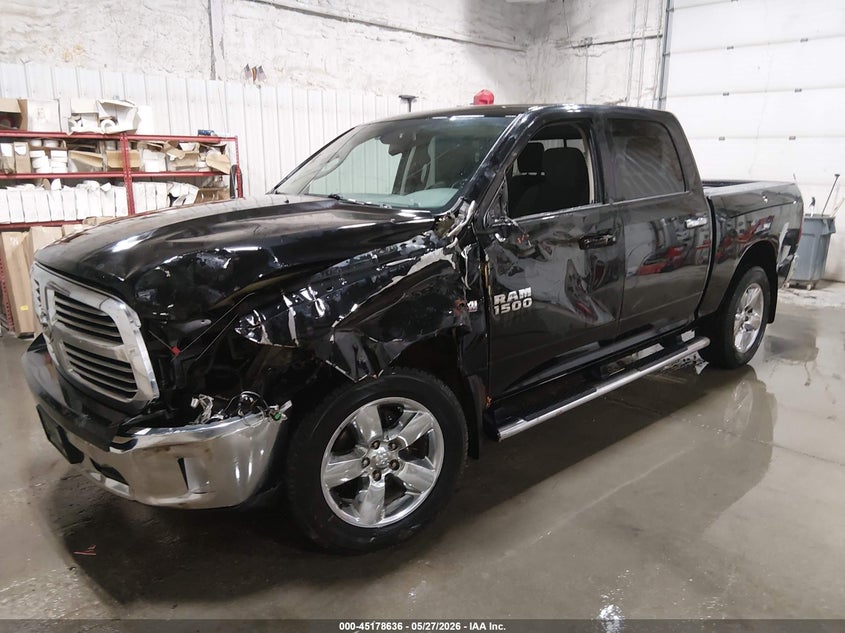 Vin: 1c6rr7ltxes286017, lot: 45676322, ram 1500 big horn 20142