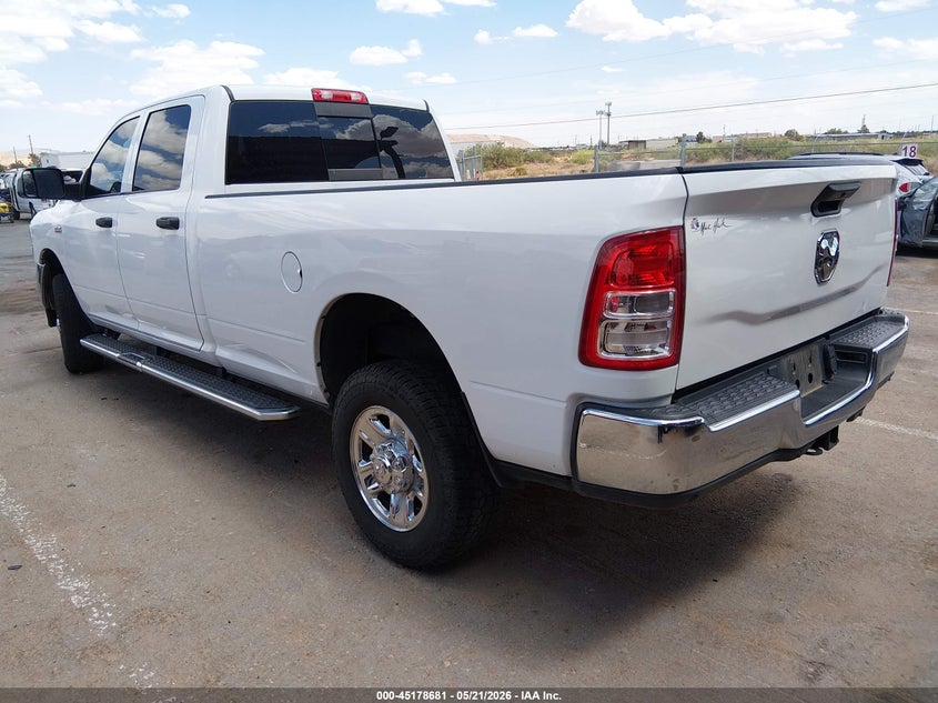 Vin: 3c6ur5hj3ng139339, lot: 45676367, ram 2500 tradesman  4x4 8' box 20223