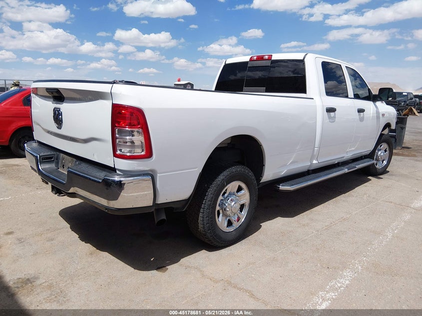 Vin: 3c6ur5hj3ng139339, lot: 45676367, ram 2500 tradesman  4x4 8' box 20224