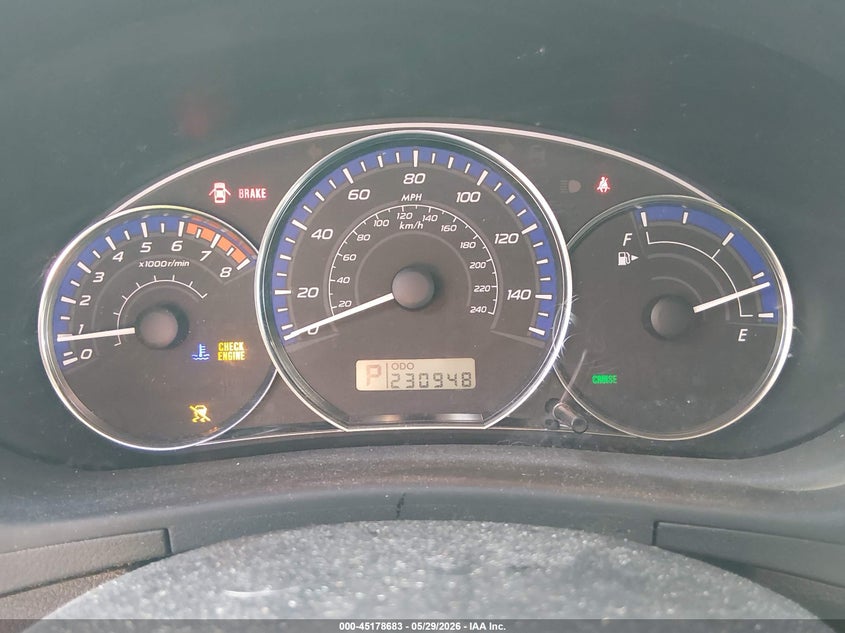 2010 Subaru Forester 2.5X Premium VIN: JF2SH6CC4AH742335 Lot: 45178683