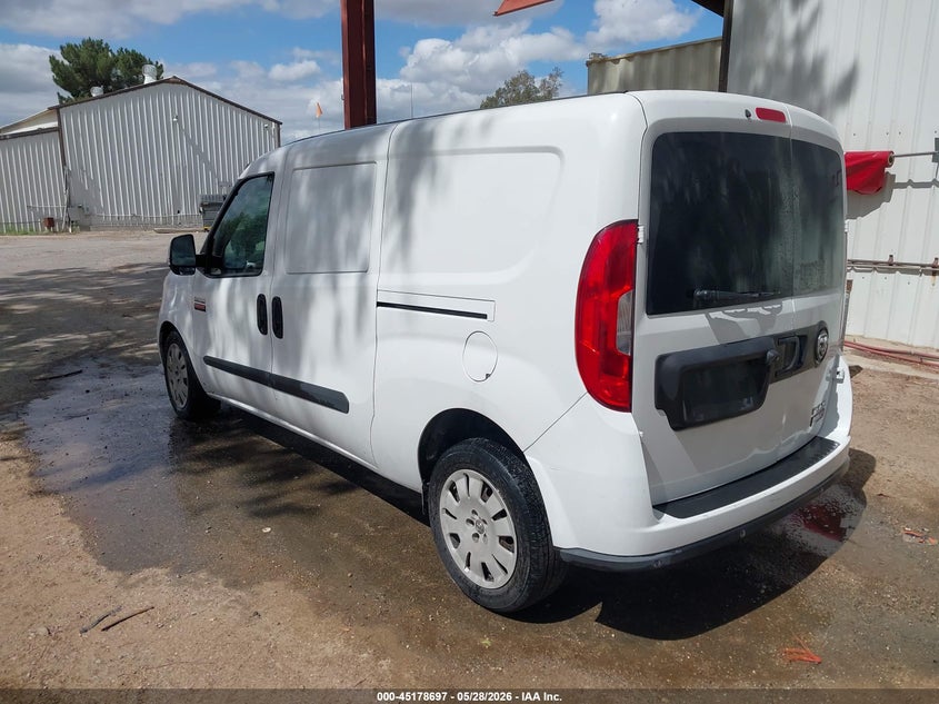 Vin: zfbhrfbb7k6m18259, lot: 45676383, ram promaster city tradesman slt 20193