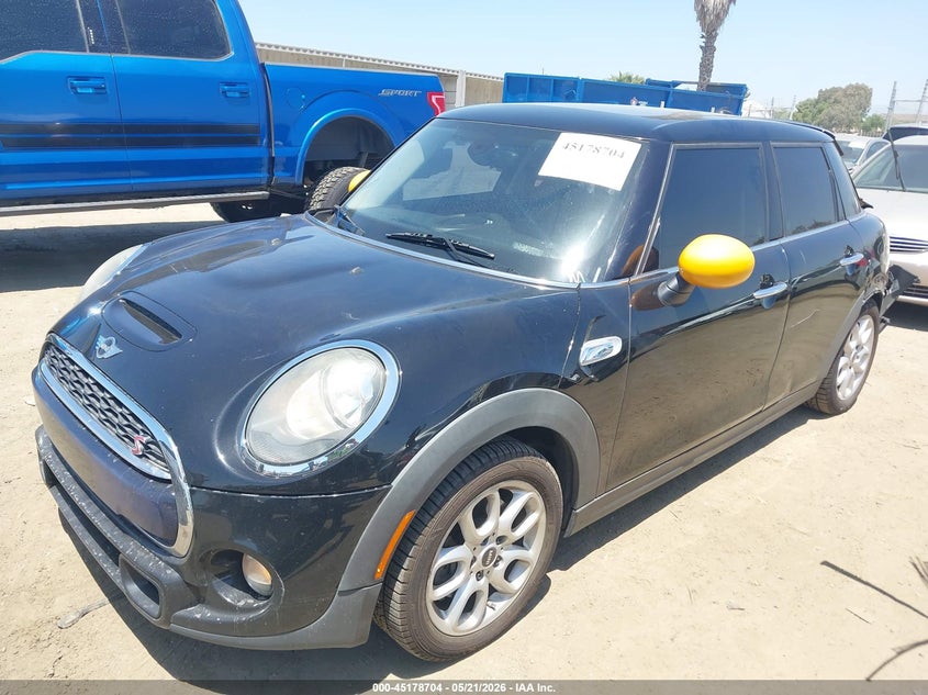 Vin: wmwxu3c55f2b66572, lot: 45676390, mini hardtop cooper s 20152