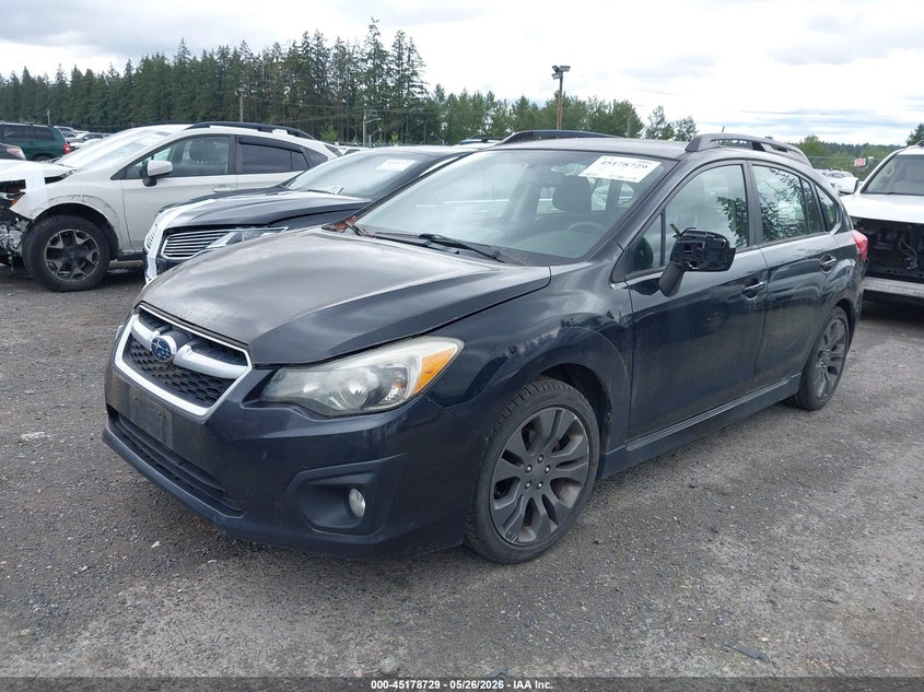Vin: jf1gpal6xcg210431, lot: 45676415, subaru impreza 2.0i sport premium 20122