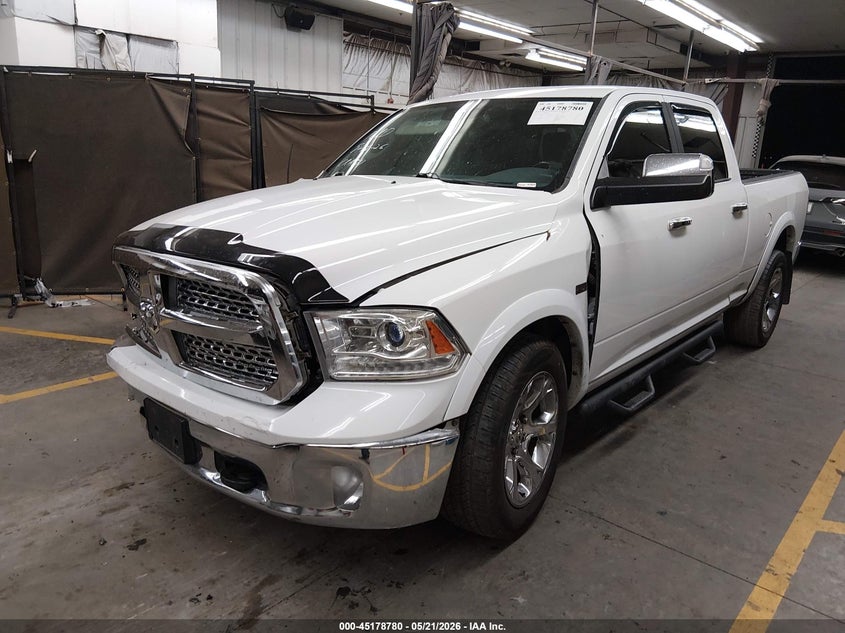 Vin: 1c6rr7vm6gs305848, lot: 45676466, ram 1500 laramie 20162
