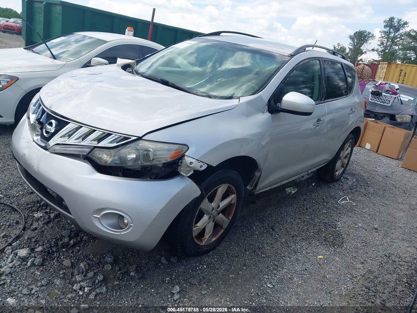 2010 Nissan Murano Sl JN8AZ1MU3AW011574 photo 1
