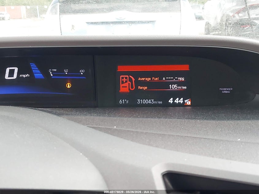 JHMFB4F33CS010395 2012 Honda Civic 1.5 Hybrid Silver