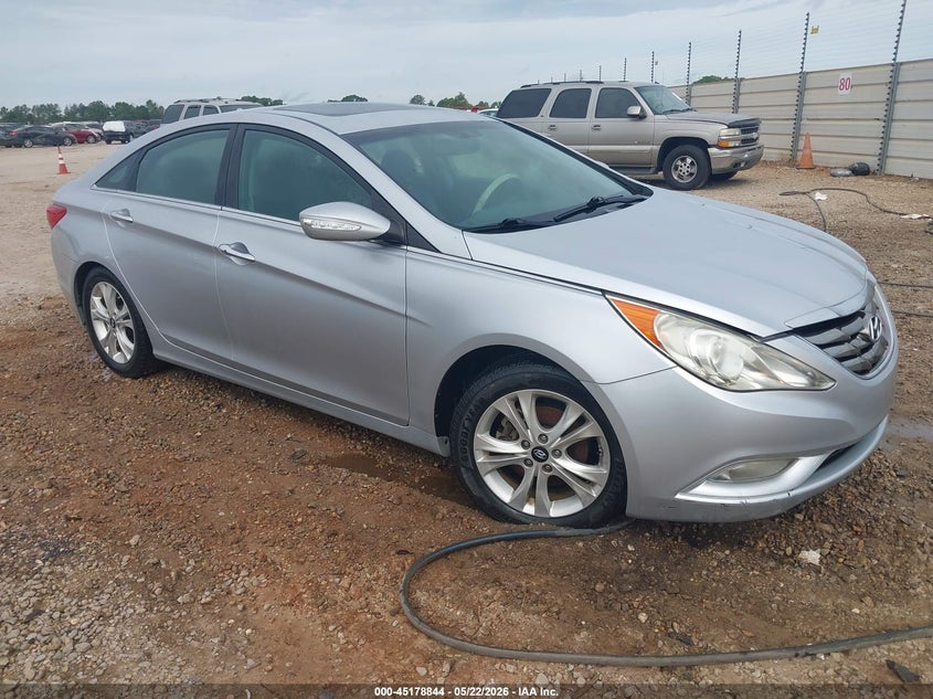 2011 Hyundai Sonata 2.4 Limited silver Lot 111045178844 Vin 5NPEC4AC9BH297885
