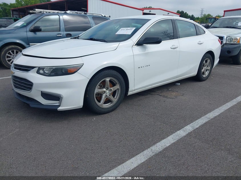 2016 Chevrolet Malibu Ls 1G1ZB5ST6GF266547 photo 1