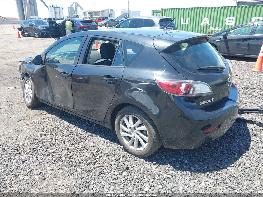 Vin: jm1bl1l87c1528754, lot: 45676675, mazda mazda3 i touring 20123