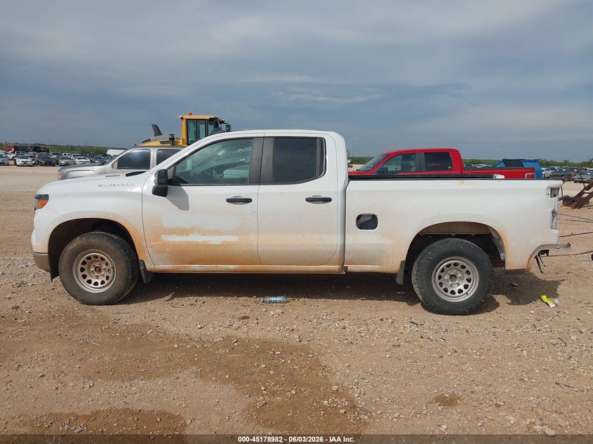 2025 Chevrolet Silverado 1500 4Wd Standard Bed Wt VIN: 1GCRKAEK2SZ282853 Lot: 45178982