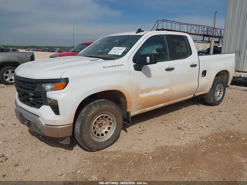 Vin: 1gcrkaek2sz282853, lot: 45676695, chevrolet silverado 1500 4wd  standard bed wt 20252