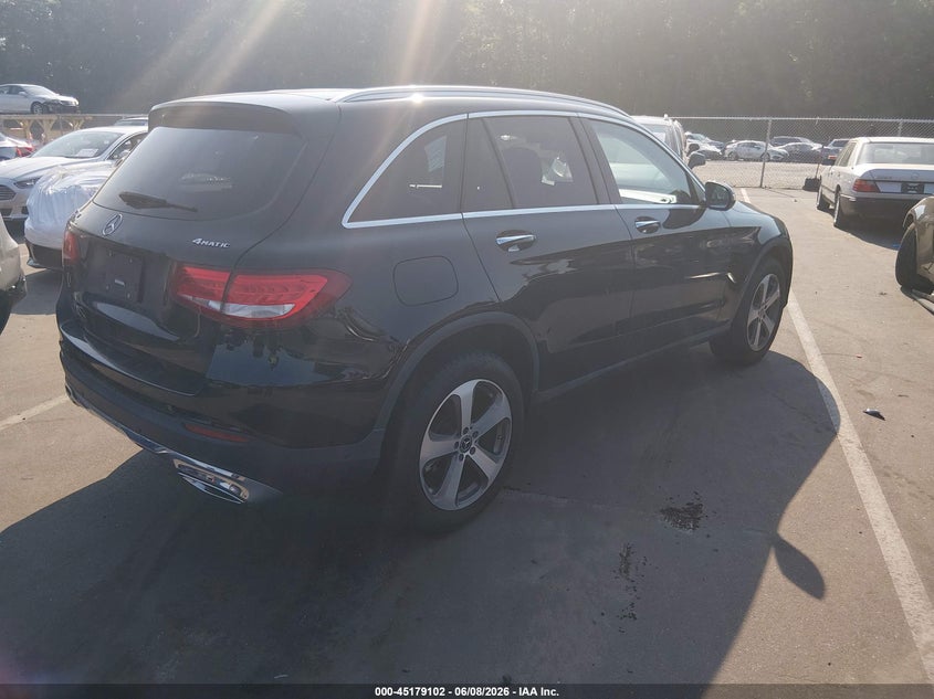 Vin: wdc0g4kb7kv130018, lot: 45676814, mercedes-benz glc 300 4matic 20194