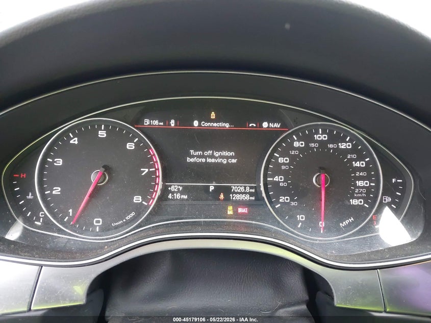 2014 Audi A7 3.0T Premium Plus VIN: WAUWGAFC1EN006524 Lot: 45179106
