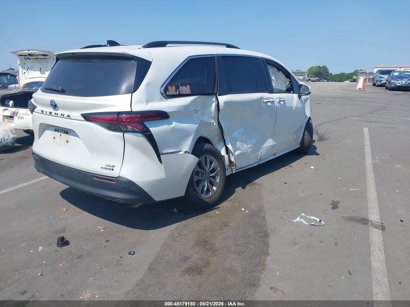 2022 TOYOTA SIENNA 2.5L I-4 DI, DOHC, V(VIN: 5TDYRKEC8NS135481