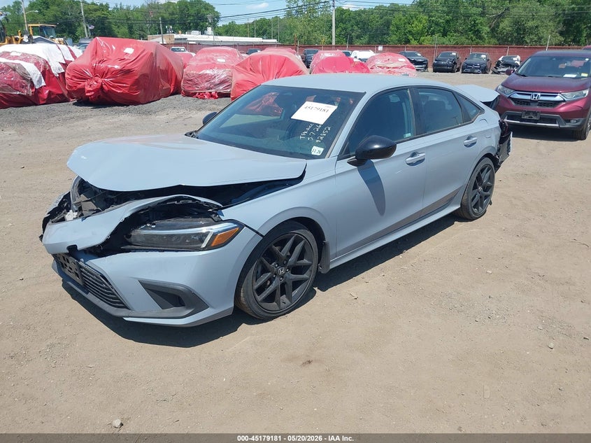 2022 HONDA CIVIC 2.0L I-4 DI, DOHC, V(VIN: 2HGFE2F5XNH542852